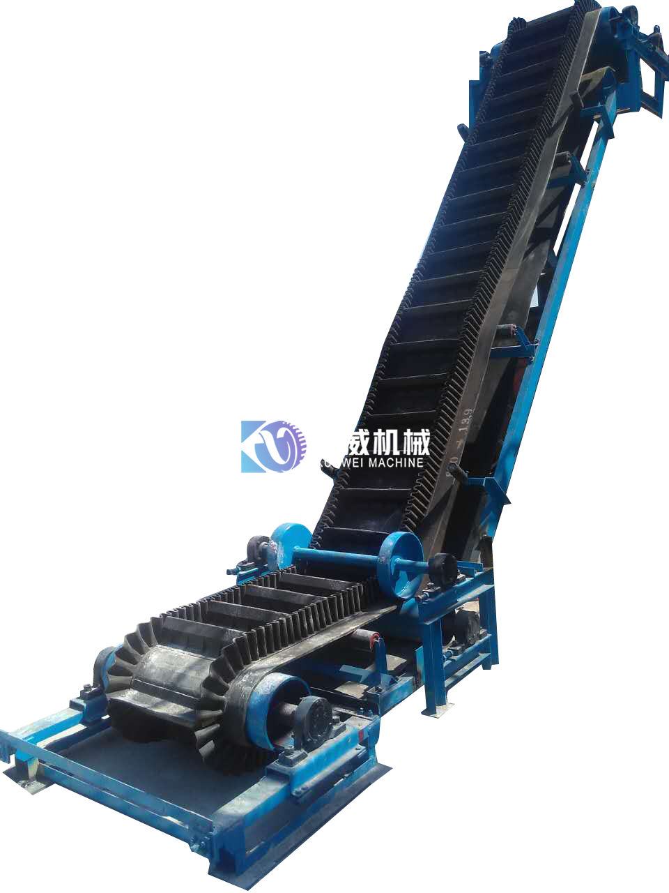 垂直大傾角皮帶機(jī)