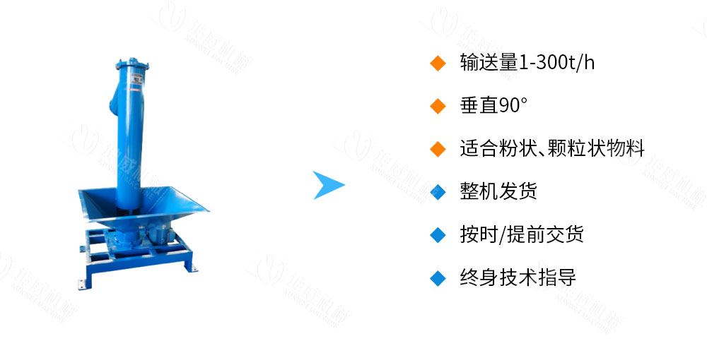 絞龍螺旋輸送機(jī)特點優(yōu)勢